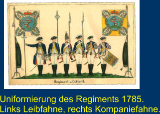 Uniformierung des Regiments